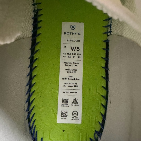 Rothy’s The Lace Up Sneakers - Picture 11 of 12